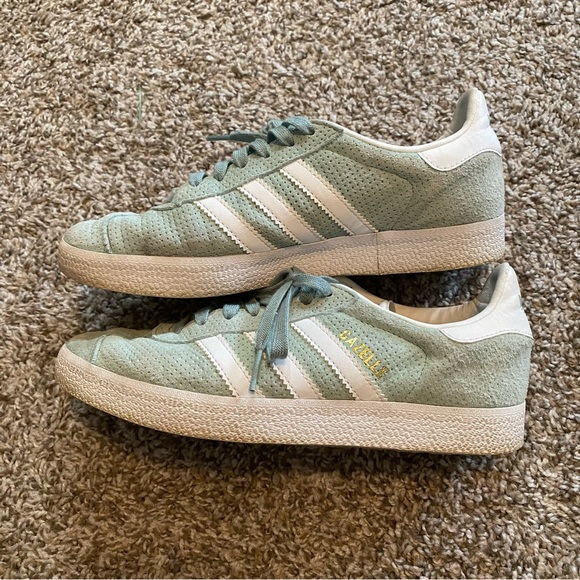 adidas | Shoes | Adidas Gazelle Mint Green Tennis Shoes Size 6 | Poshmark